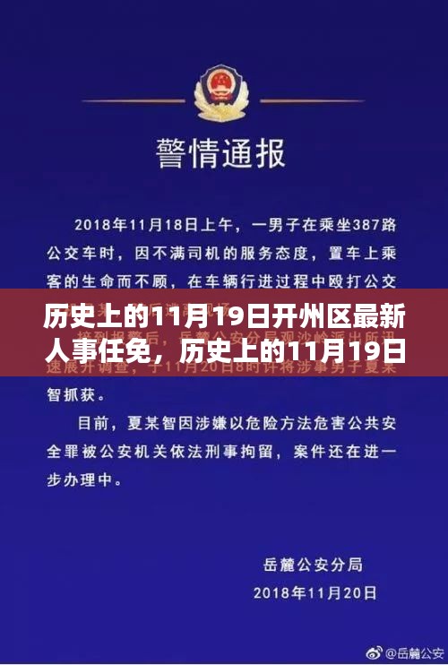 歷史上的11月19日開州區(qū)人事任免事件及其深遠(yuǎn)影響多維解析