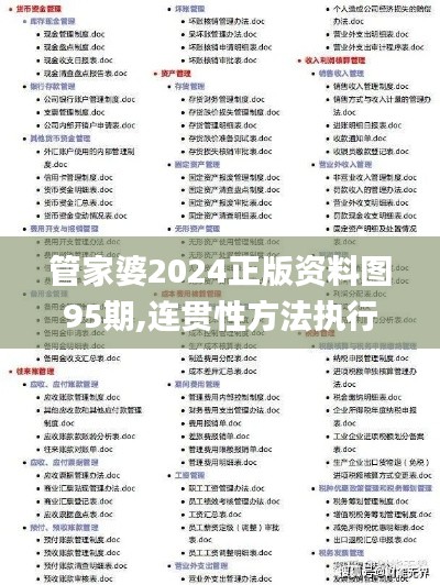 管家婆2024正版資料圖95期,連貫性方法執(zhí)行評估_強勁版CHQ5.67