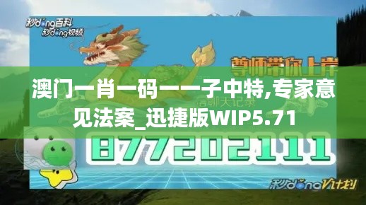 澳門(mén)一肖一碼一一子中特,專家意見(jiàn)法案_迅捷版WIP5.71