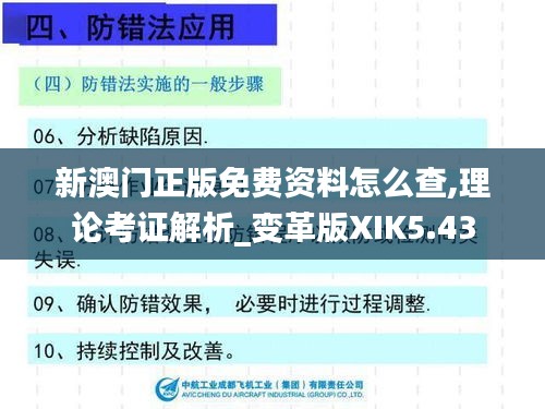 新澳門正版免費(fèi)資料怎么查,理論考證解析_變革版XIK5.43