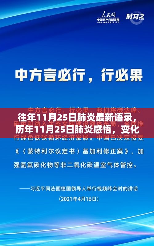 歷年11月25日肺炎感悟，變化中的學(xué)習(xí)，自信與成就的力量之路