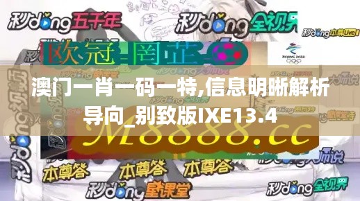 澳門(mén)一肖一碼一特,信息明晰解析導(dǎo)向_別致版IXE13.4