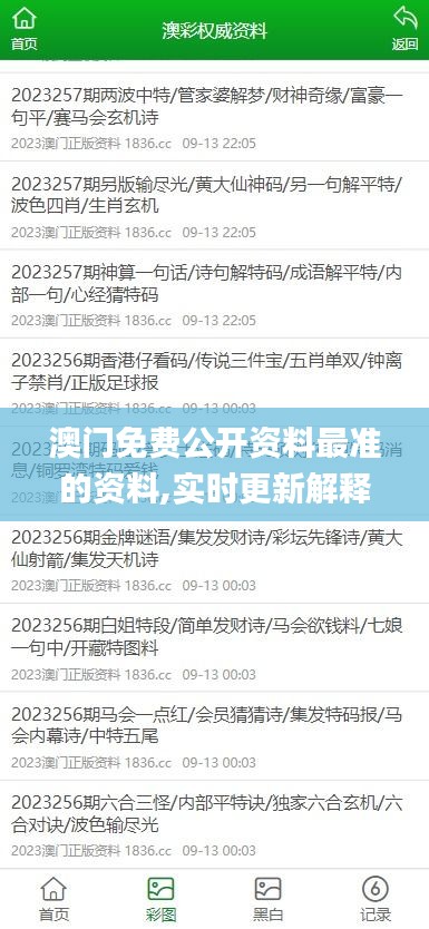 澳門免費(fèi)公開(kāi)資料最準(zhǔn)的資料,實(shí)時(shí)更新解釋介紹_珍藏版RNX13.14