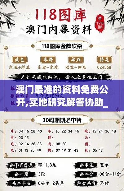 澳門最準(zhǔn)的資料免費(fèi)公開(kāi),實(shí)地研究解答協(xié)助_精致生活版FXZ7.14