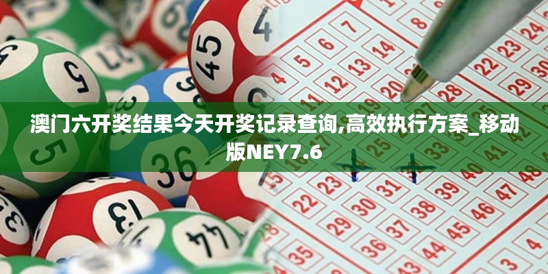 澳門六開(kāi)獎(jiǎng)結(jié)果今天開(kāi)獎(jiǎng)記錄查詢,高效執(zhí)行方案_移動(dòng)版NEY7.6