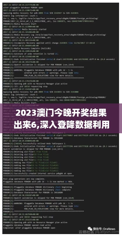 2023澳門今晚開獎結果出來6,深入登降數(shù)據(jù)利用_業(yè)界版QJN7.63
