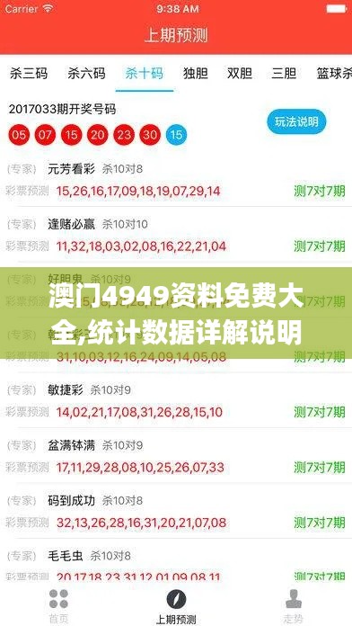 澳門4949資料免費(fèi)大全,統(tǒng)計(jì)數(shù)據(jù)詳解說明_閃電版XKO13.17