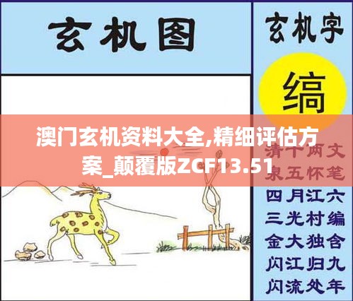 澳門玄機(jī)資料大全,精細(xì)評(píng)估方案_顛覆版ZCF13.51