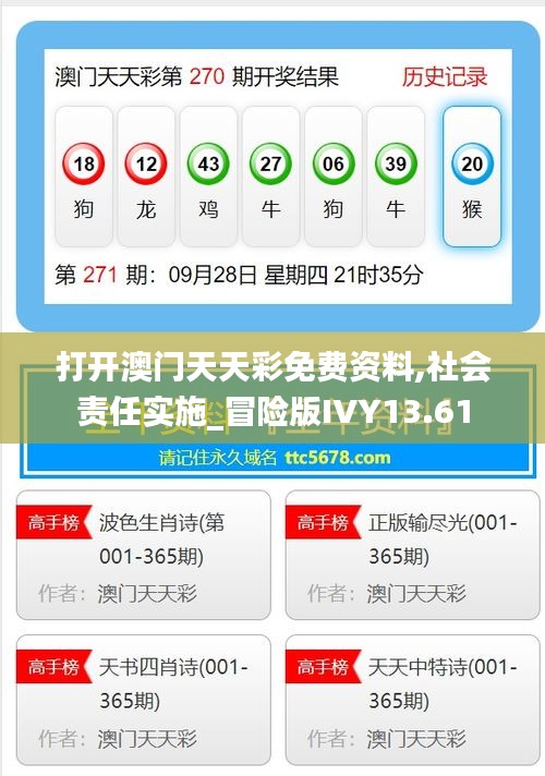 打開(kāi)澳門(mén)天天彩免費(fèi)資料,社會(huì)責(zé)任實(shí)施_冒險(xiǎn)版IVY13.61