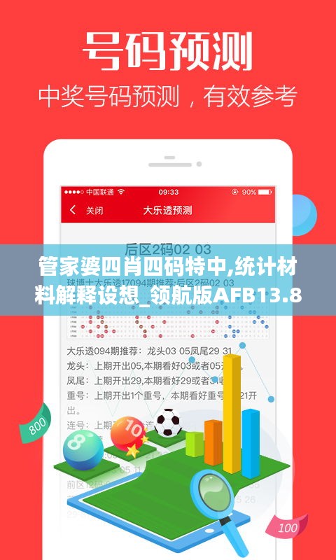 管家婆四肖四碼特中,統(tǒng)計材料解釋設想_領(lǐng)航版AFB13.89