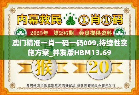 澳門精準一肖一碼一碼009,持續(xù)性實施方案_并發(fā)版HBM13.69
