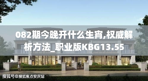 082期今晚開什么生宵,權(quán)威解析方法_職業(yè)版KBG13.55