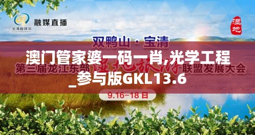 澳門(mén)管家婆一碼一肖,光學(xué)工程_參與版GKL13.6