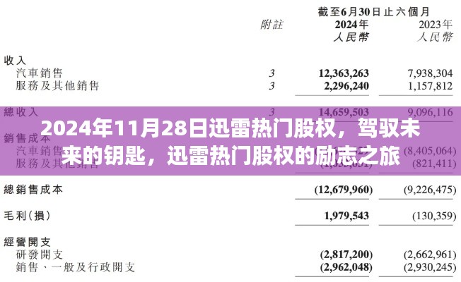迅雷熱門股權(quán)，駕馭未來的鑰匙與勵志之旅（2024年11月28日）