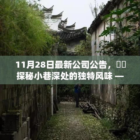 探秘小巷深處的獨特風味，公司最新公告帶你走進隱藏的美食寶藏店揭秘時刻