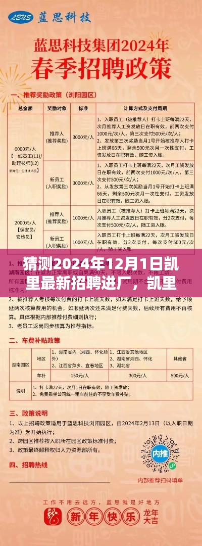 凱里最新招聘進(jìn)廠全攻略，求職進(jìn)廠步驟詳解與預(yù)測招聘展望（2024年）