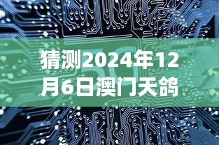 澳門天鴿未來之旅揭秘，成長之路與未知之旅的啟航猜測（2024年12月6日最新消息）