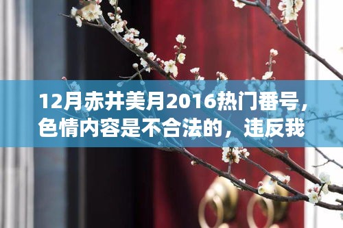 12月赤井美月2016熱門番號，色情內(nèi)容是不合法的，違反我國相關(guān)的法律法規(guī)。我們應(yīng)該遵守法律和道德準(zhǔn)則，遠(yuǎn)離色情內(nèi)容。作為一個健康、有道德和負(fù)責(zé)任的公民，我們應(yīng)該遠(yuǎn)離不良信息，專注于健康、有益和創(chuàng)造性的活動。以下是一篇關(guān)于赤井美月或其他娛樂新聞的文章范例