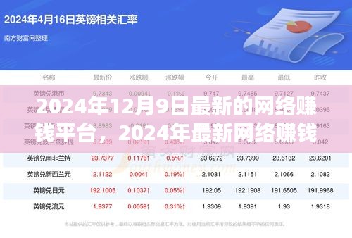 2024年最新網(wǎng)絡(luò)賺錢(qián)平臺(tái)探析，機(jī)遇與挑戰(zhàn)并存