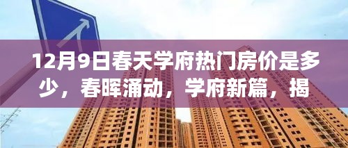 揭秘，12月9日春天學府房價背后的故事與影響，春暉涌動的新篇章