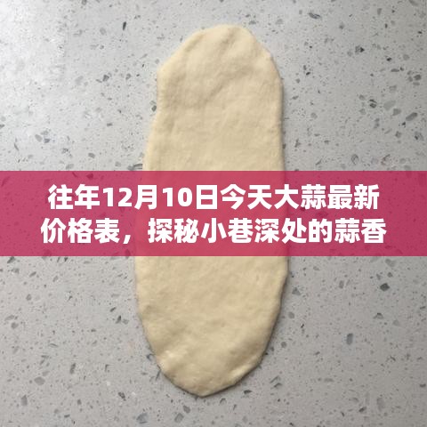 探秘小巷深處的蒜香寶藏，最新大蒜價格表揭秘（日期標注為往年12月10日）