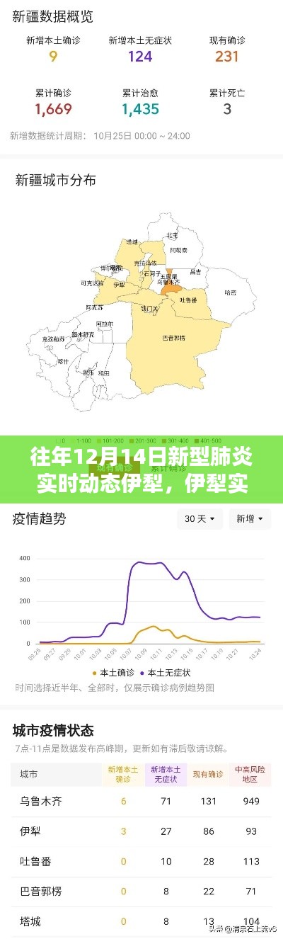 歷年12月14日新型肺炎實時動態(tài)聚焦伊犁，最新進展與播報匯總