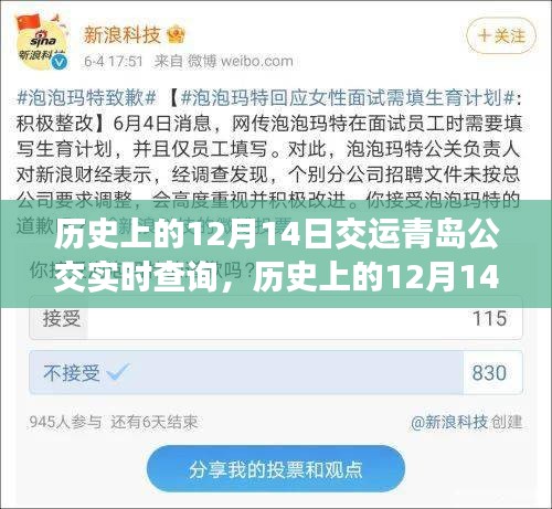 歷史上的12月14日，青島公交實(shí)時(shí)查詢系統(tǒng)的變遷與影響