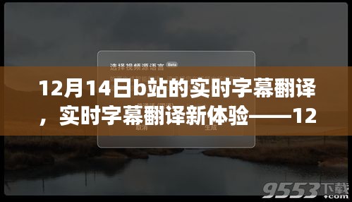 12月14日B站實(shí)時(shí)字幕翻譯新體驗(yàn)，深度評(píng)測(cè)與功能探索