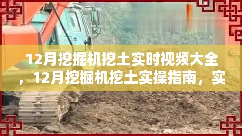 實(shí)時(shí)挖掘?qū)嵅僦改?，挖掘機(jī)挖土技能速成與教程視頻合集