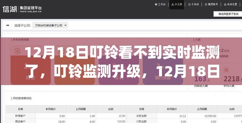 叮鈴監(jiān)測(cè)升級(jí)，全新體驗(yàn)下的實(shí)時(shí)監(jiān)測(cè)變革，12月18日重磅更新