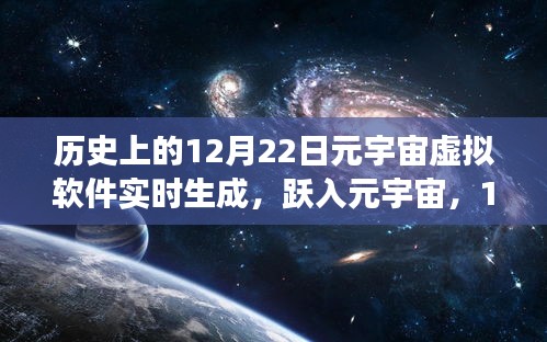 躍入元宇宙，虛擬軟件實時生成的力量與成長之旅——紀念歷史上的十二月二十二日里程碑