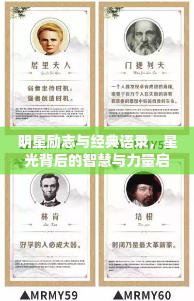 明星勵志與經(jīng)典語錄，星光背后的智慧與力量啟示