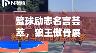 籃球勵(lì)志名言薈萃，狼王傲骨展風(fēng)采
