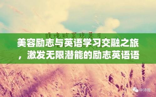 美容勵(lì)志與英語(yǔ)學(xué)習(xí)交融之旅，激發(fā)無(wú)限潛能的勵(lì)志英語(yǔ)語(yǔ)錄