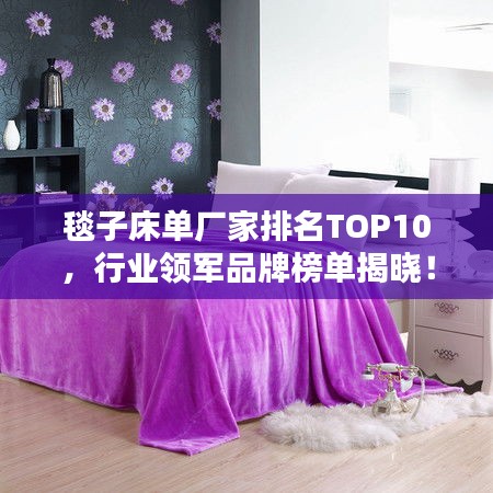 毯子床單廠家排名TOP10，行業(yè)領(lǐng)軍品牌榜單揭曉！