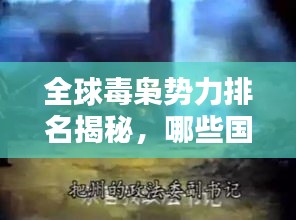 全球毒梟勢(shì)力排名揭秘，哪些國家毒品泛濫最嚴(yán)重？